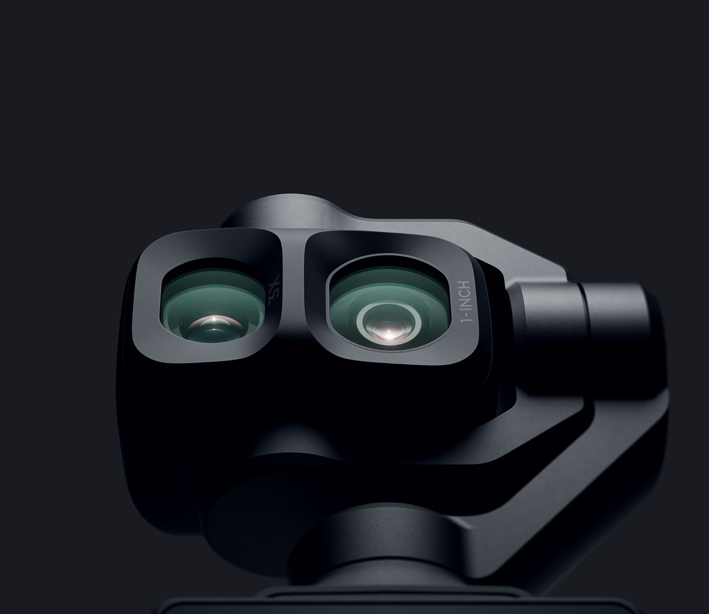 Osmo Pocket 4 Pro çift lens yakın çekim